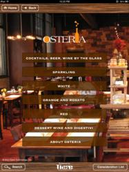 Marc Vetri’s Osteria Restaurant Introduces Tiare Technology Wireless WineList System to Showcase Regional Italian Wine Offerings on iPad Tablets